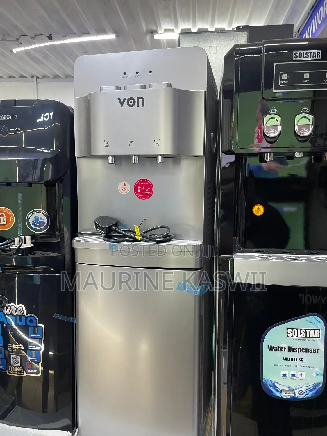 Von Hot, Normal Cold Water