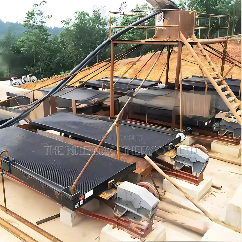 Mobile Gravity Mineral Separator Shake Table for Gold Mine