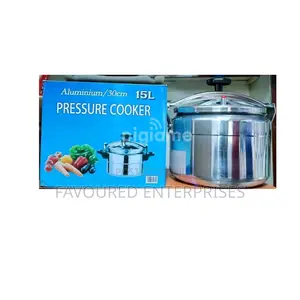 Pressure Cooker - Explosion Proof - 15 Litres - Silver