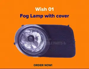Foglamp Toyota Wish /Allion 2001,2003,2004,2005 With Covers