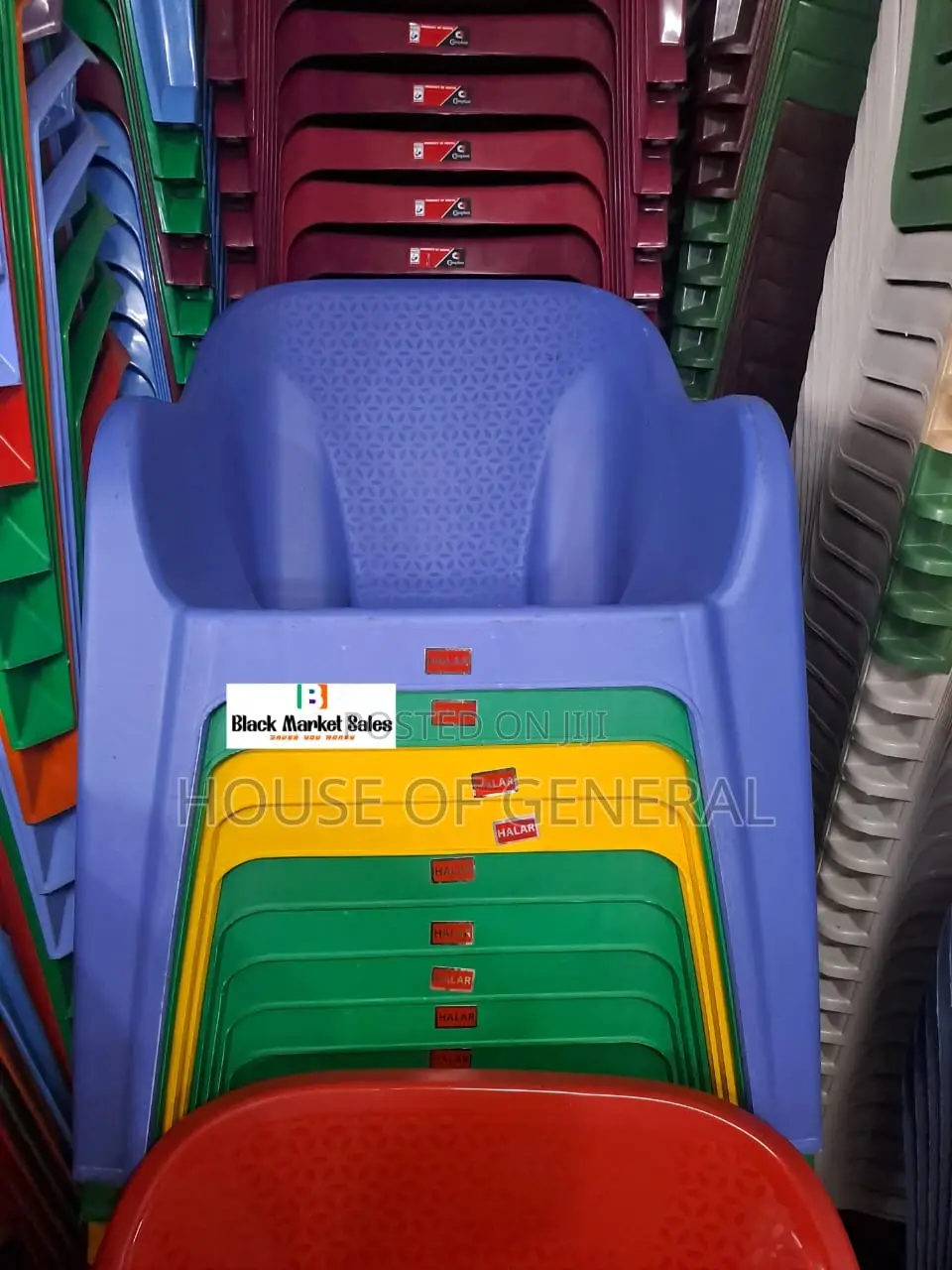 Strong Halar Plastic Chairs