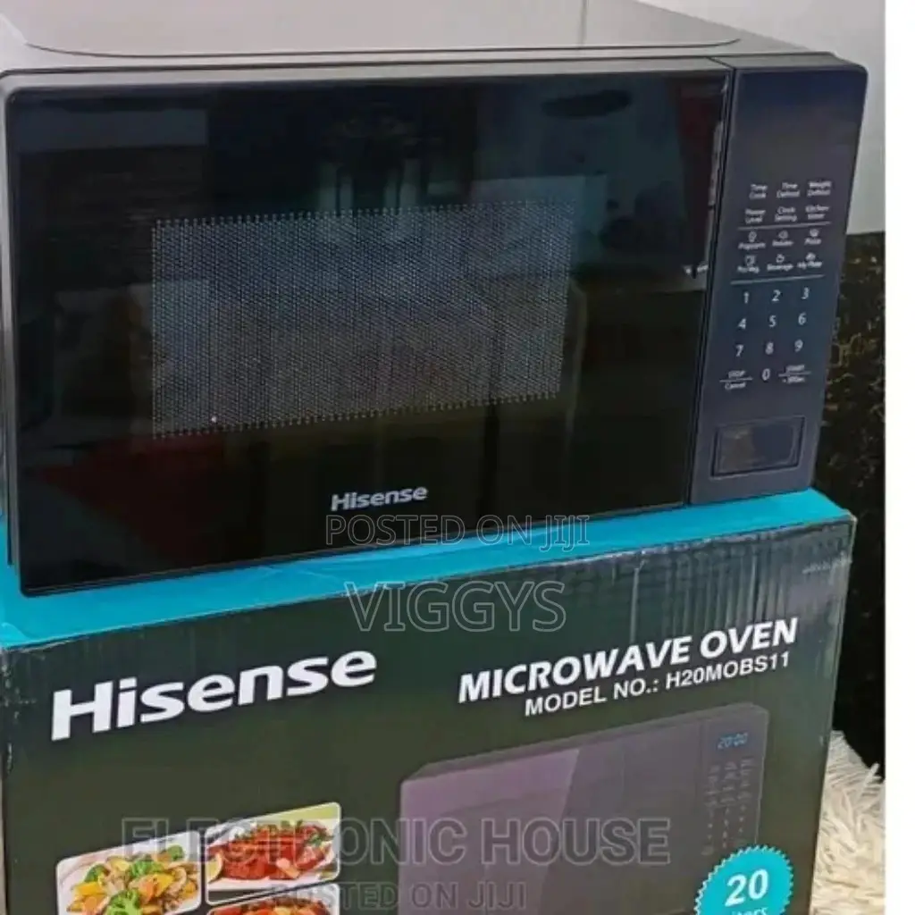 Hisence Black Microwave