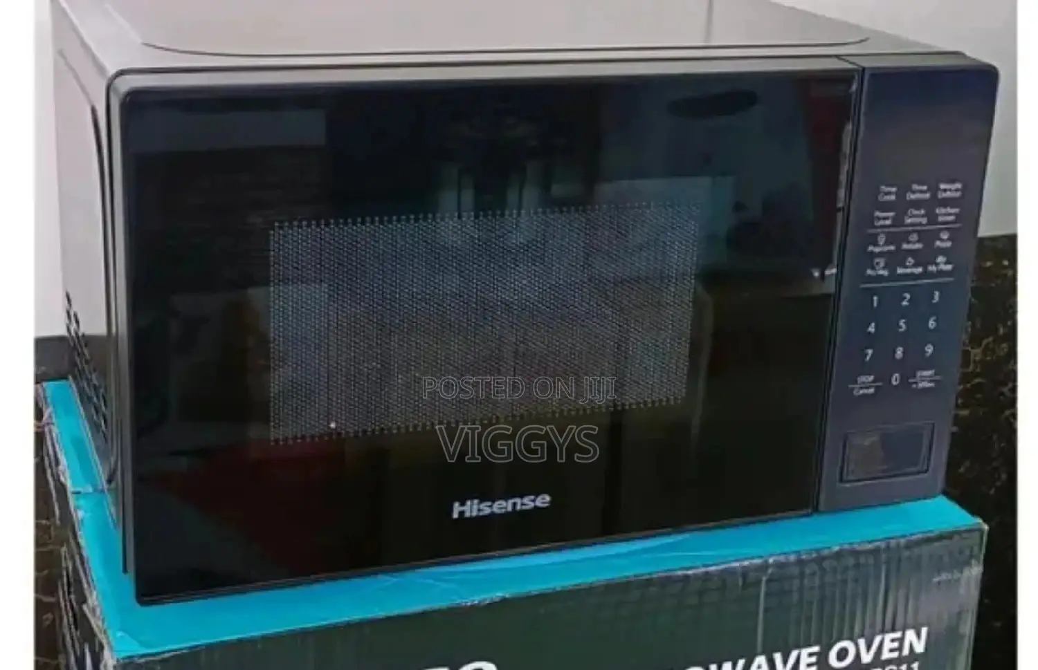 Hisence Microwave Black
