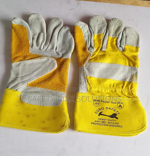 Cow Split Leather Gloves - main view