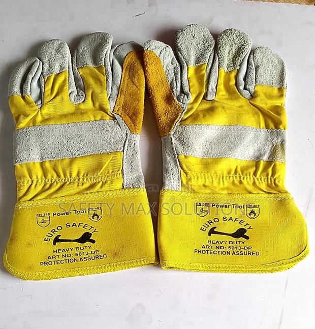 Cow Split Leather Gloves - thumbnail 3