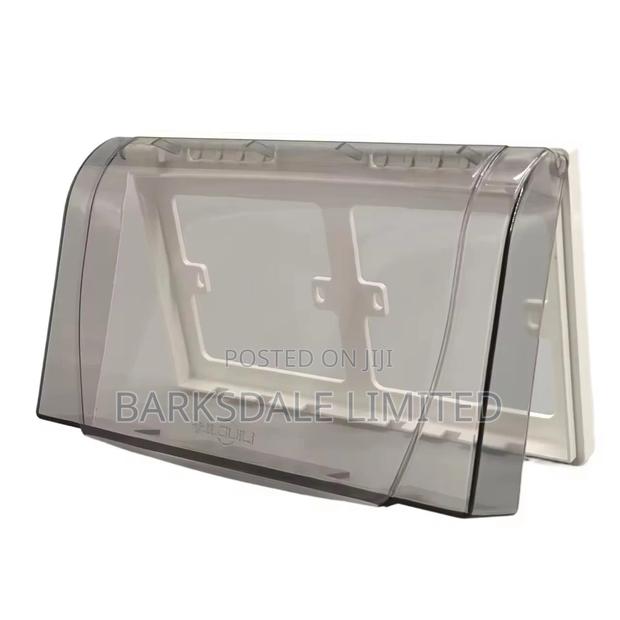 Twin Double Security Electric Socket Cover Safety Protector - thumbnail 2