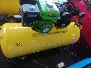 Milano Air Compressor 200l Petrol Powered.