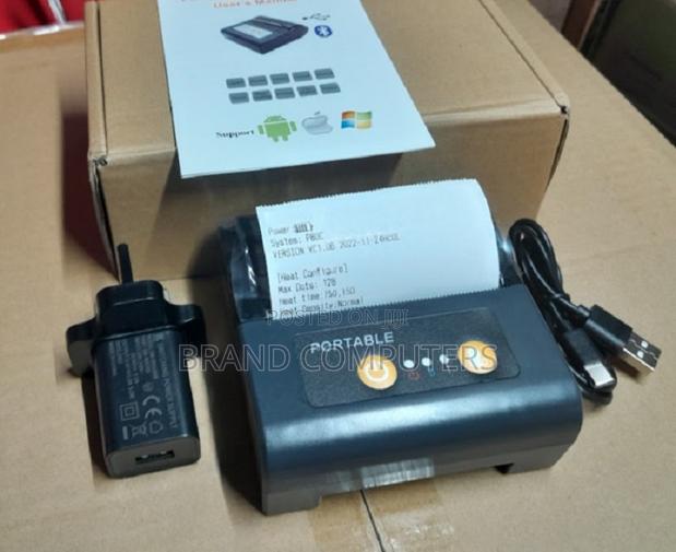 Portable Mini Bluetooth Mobile 80mm Receipt Printer Android - main view