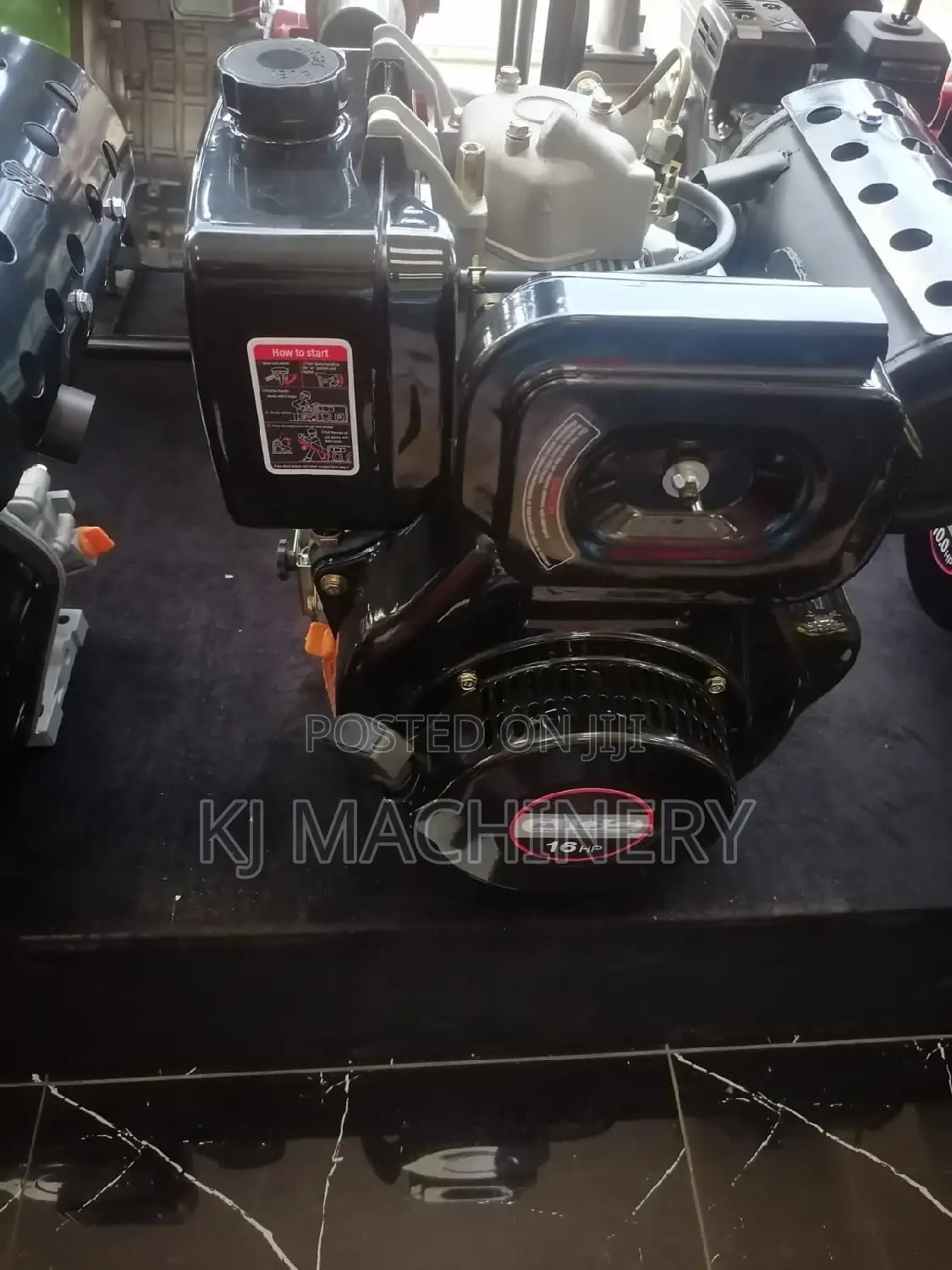Diesel Air Cooled Engine 16hp Aico Brand.