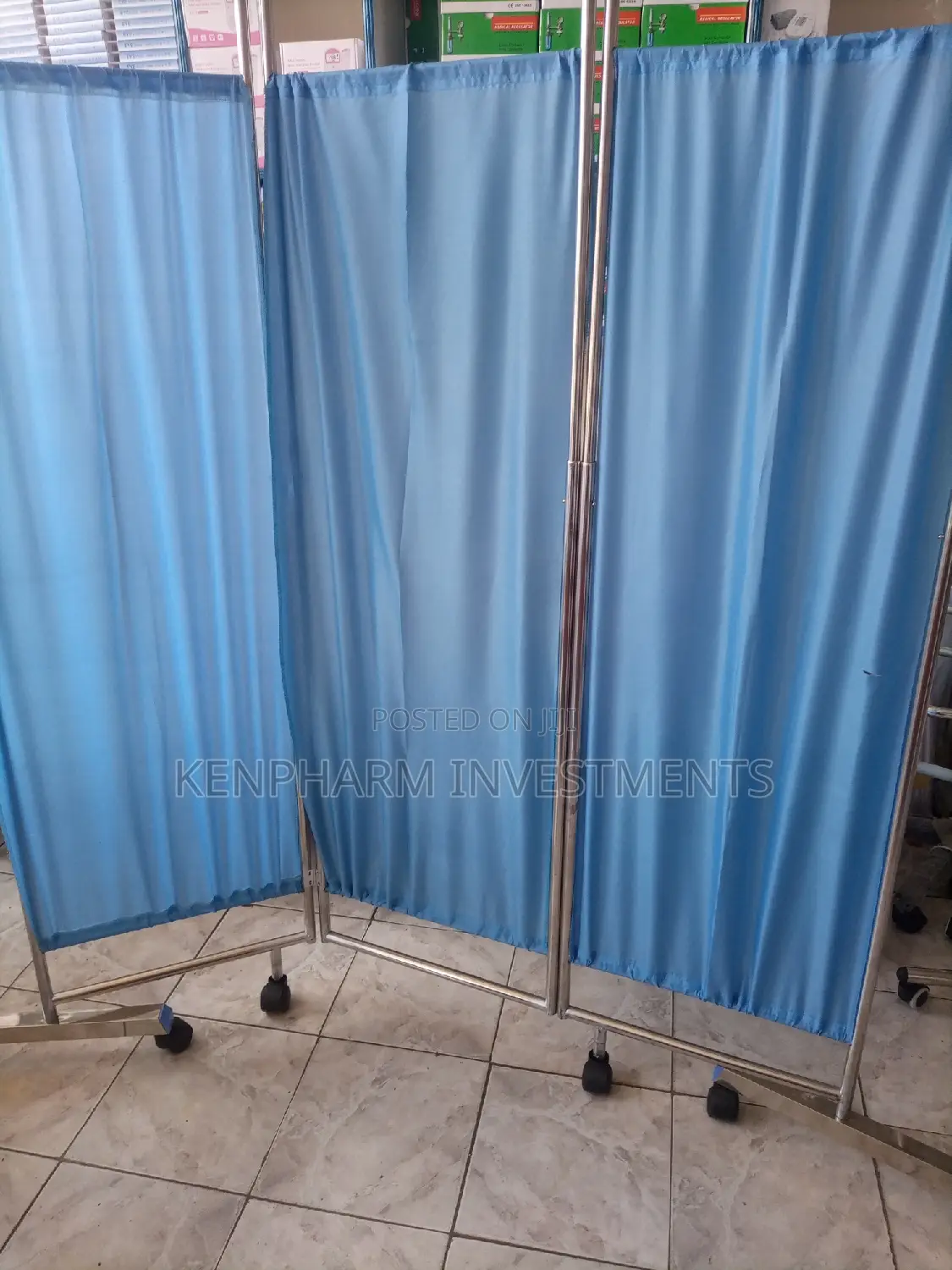 3 Fold Hoopital Ward Screen