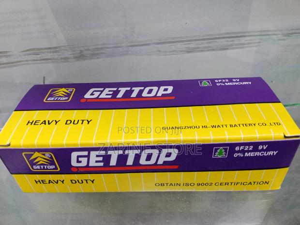 Gettop 9v Heavy Duty Battery - main view