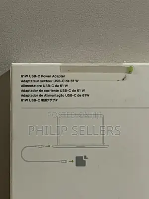 Apple Oem 61W Usb-C Power AC Adapter Mrw22ll/a Genuine for M