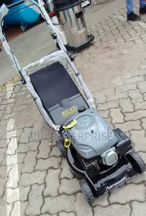 Grey Colour Hanseatic Brand Lawnmower