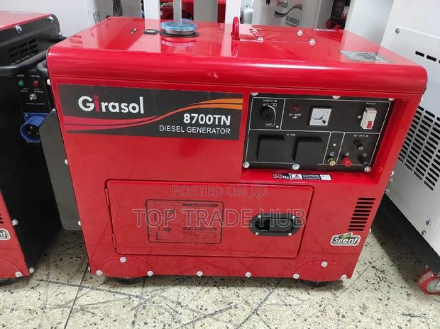 Girasol Silent Generator With Inbuilt ATS 9.0 Kva - main view