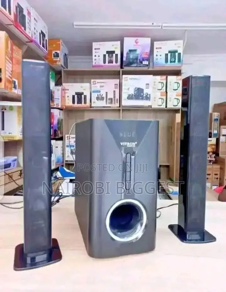 2 Tall Boys Vitron Sound Bar System Available