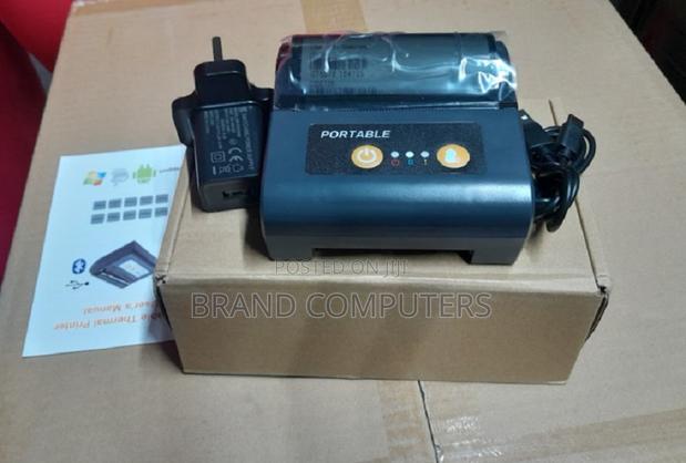 Portable 80mm Bluetooth Thermal Printer With Battery - main view
