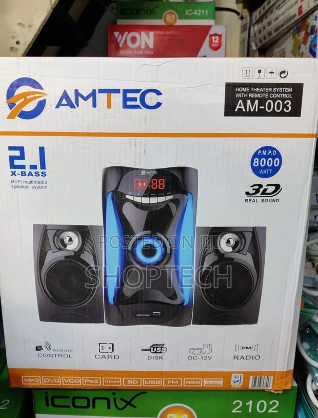 Amtec 003 Woofer 2.1ch Hometheatre System - main view