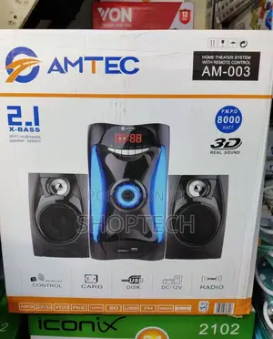 Amtec 003 Woofer 2.1ch Hometheatre System