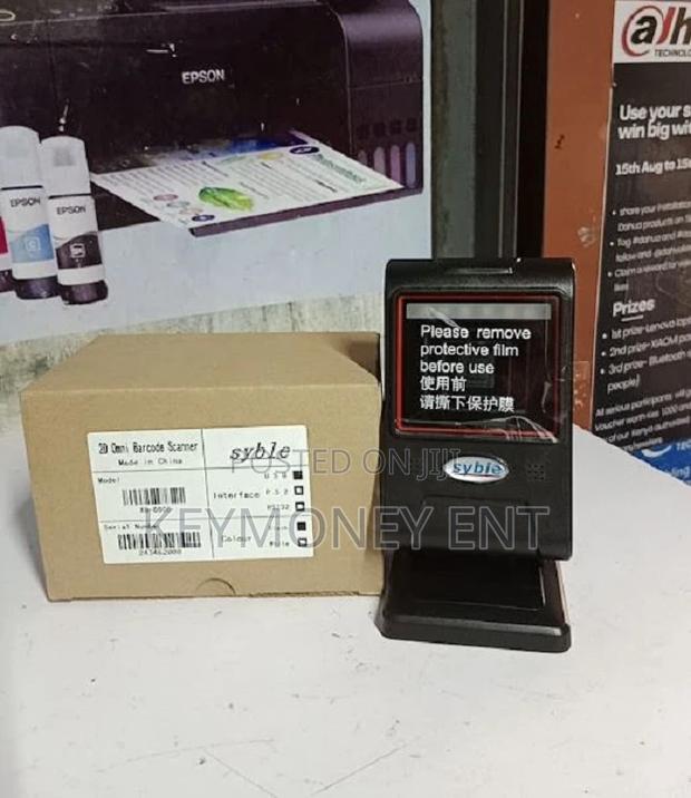 Syble XB 8606 Mini Tablemount Barcode Scanner Wired USB