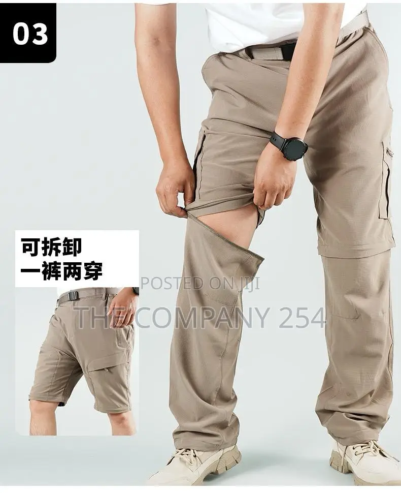 Detachable Outdoo and Combat Tactical Trousers
