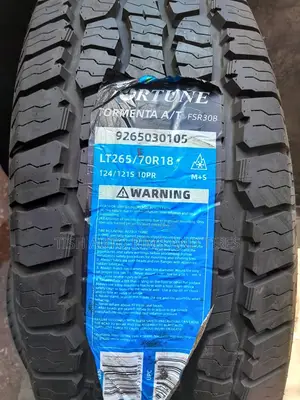 265/70r18 Fortune Tire