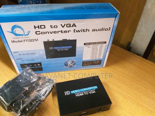 Hdmi to VGA Converter With Audio