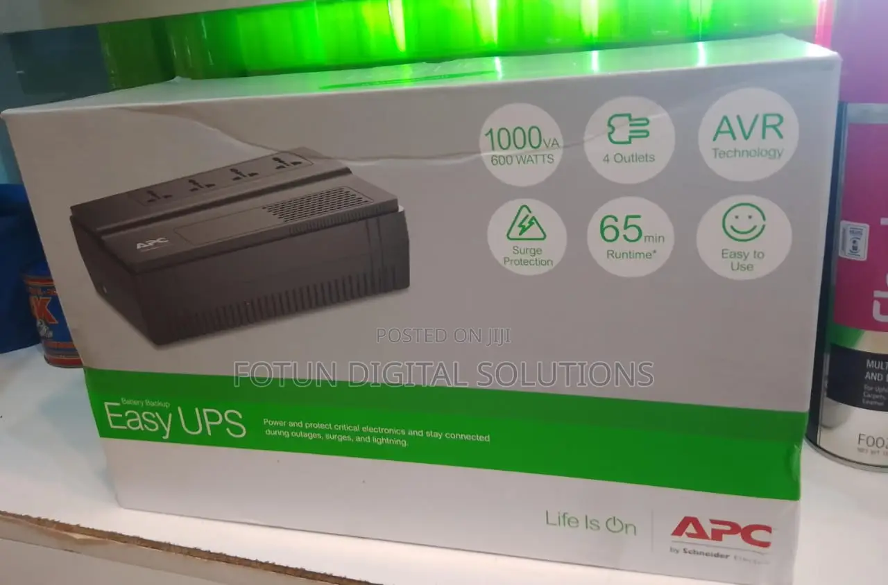 APC 1000va UPS Protect Electronics
