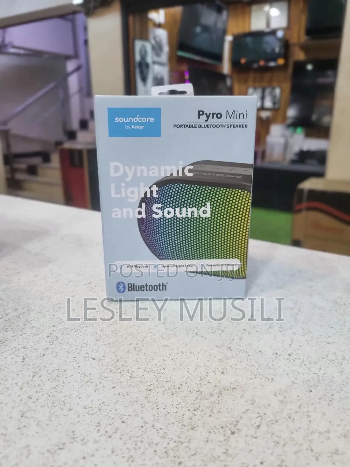 Anker Pyro Mini Bluetooth Speaker Portable
