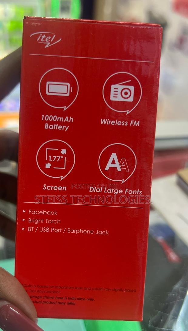 New Itel it2163 Black - thumbnail 3