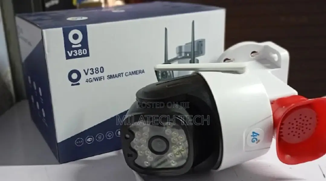 V380 PTZ 4G Camera 4G P With Siren New 4G V380 //