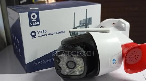 V380 PTZ 4G Camera 4G P With Siren New 4G V380 //