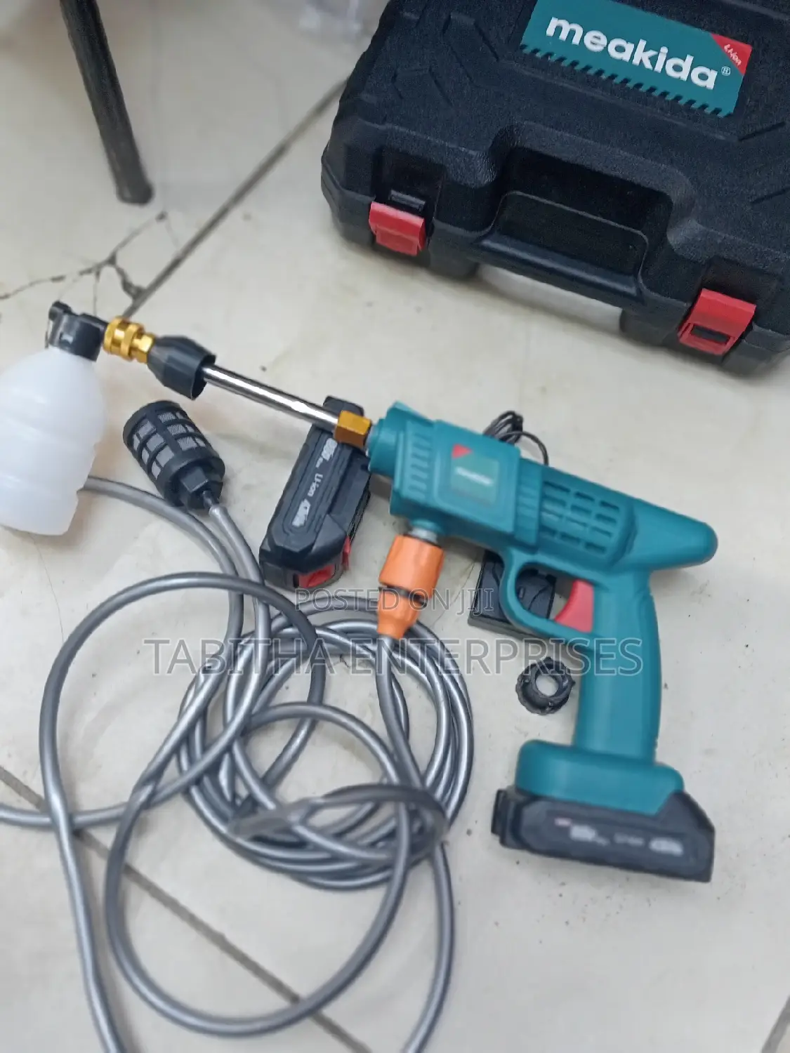 88vts Cordless Carwash Machine
