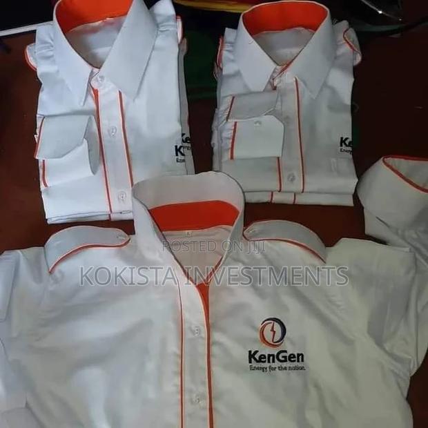 White Cooperate Shirts