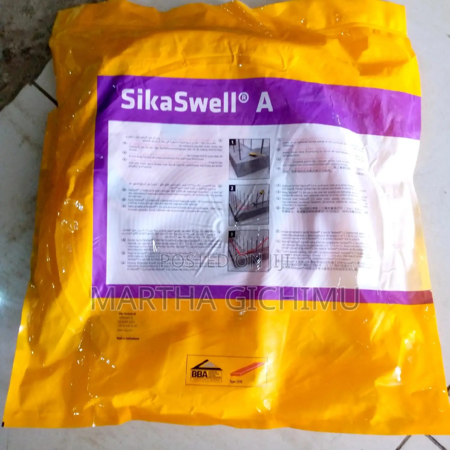 Sika Swell Sealing Joint