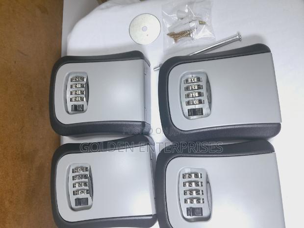 Full Metallic Airbnb Wall Mount Key Lock Box