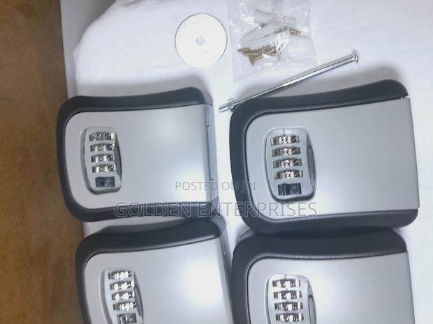 Full Metallic Airbnb Wall Mount Key Lock Box