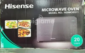 Microwave Hisence Digital Black