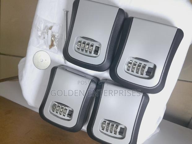 Full Metallic Airbnb Wall Mount Key Lock Box