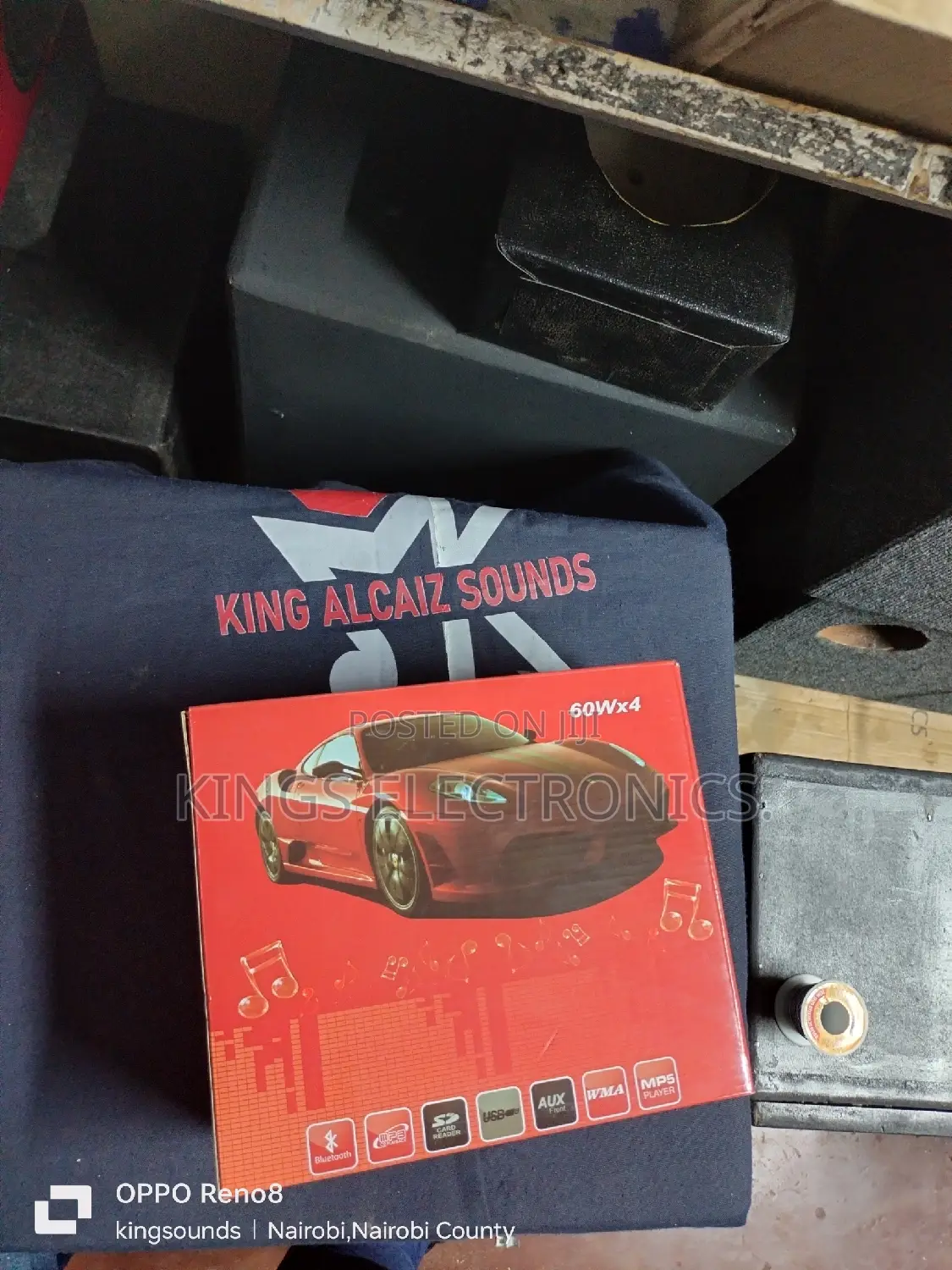 Car Radio With Bluetooth.