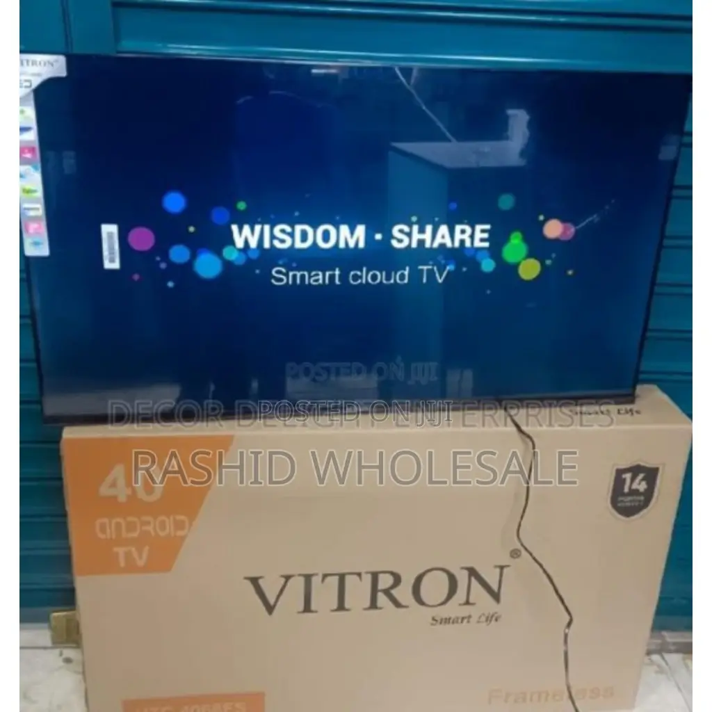 Flameless 40 Inch Vitron Tv*