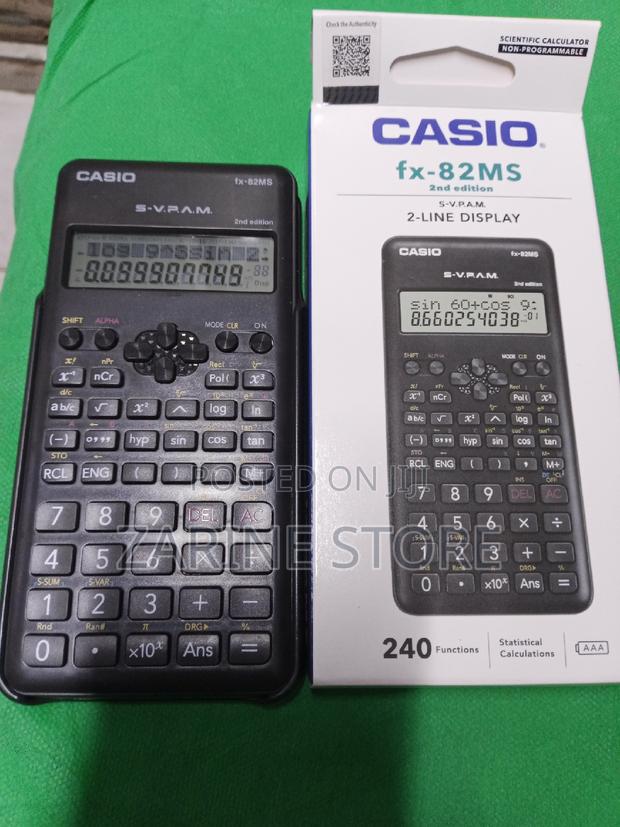 Casio Scientific Calculator Fx-82ms 2line Display - main view
