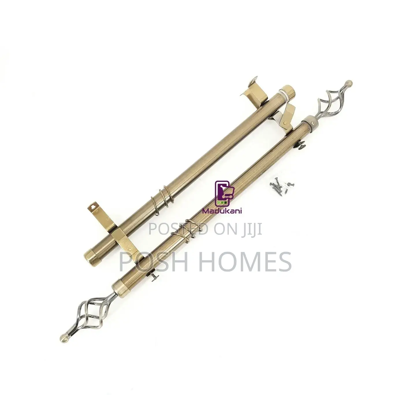 Double Curtain Rods 3M Imported