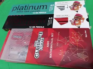 Mathematical Set, Platinum 2pkts Pencils