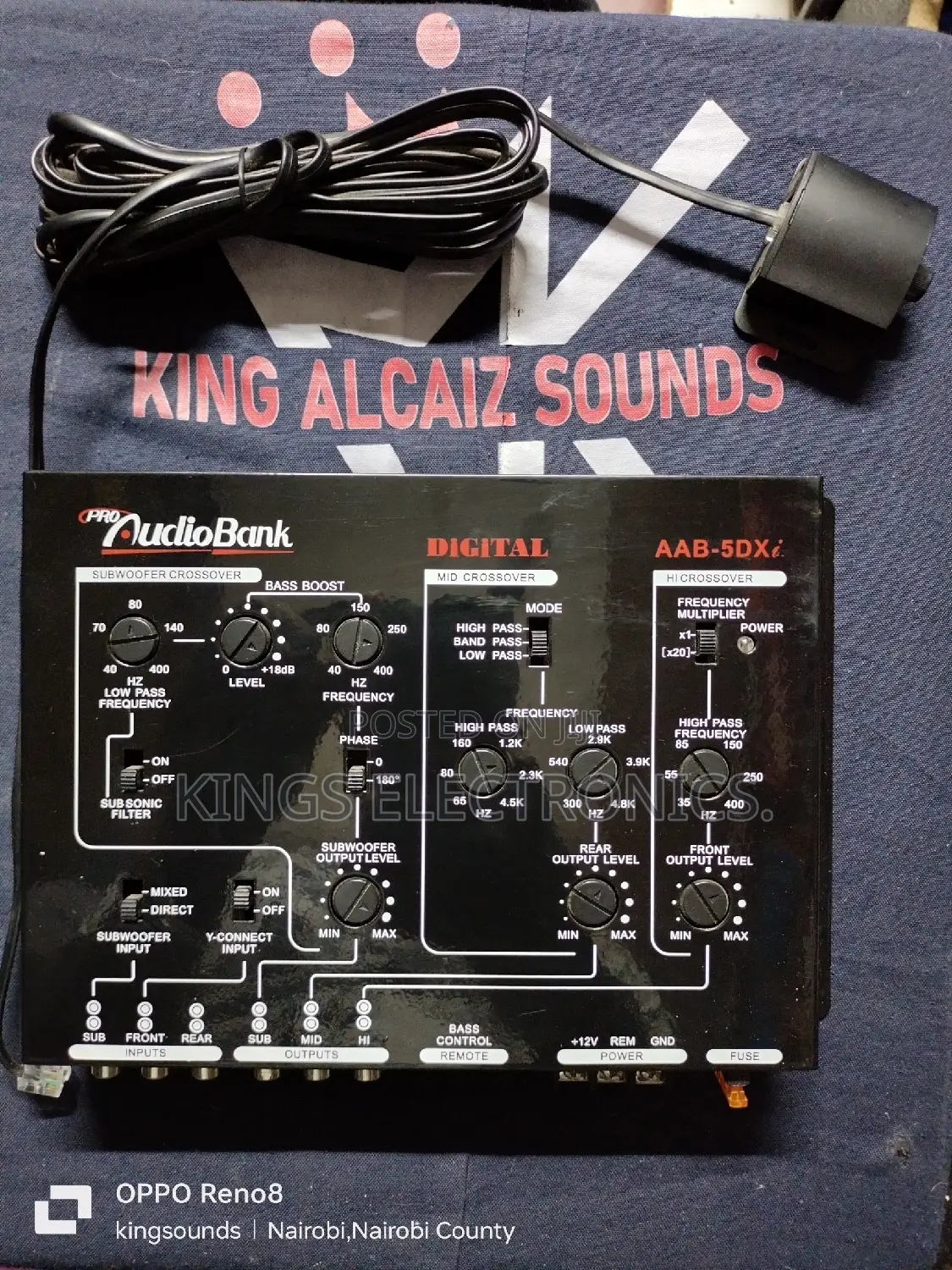 Audiobank Cross Over 5ways.