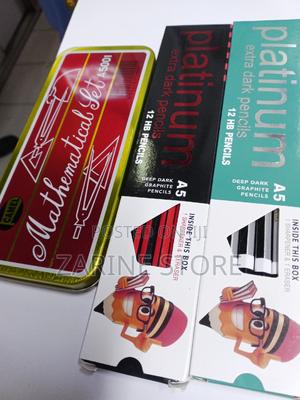 Mathematical Set Platinum Pencils - thumbnail 2
