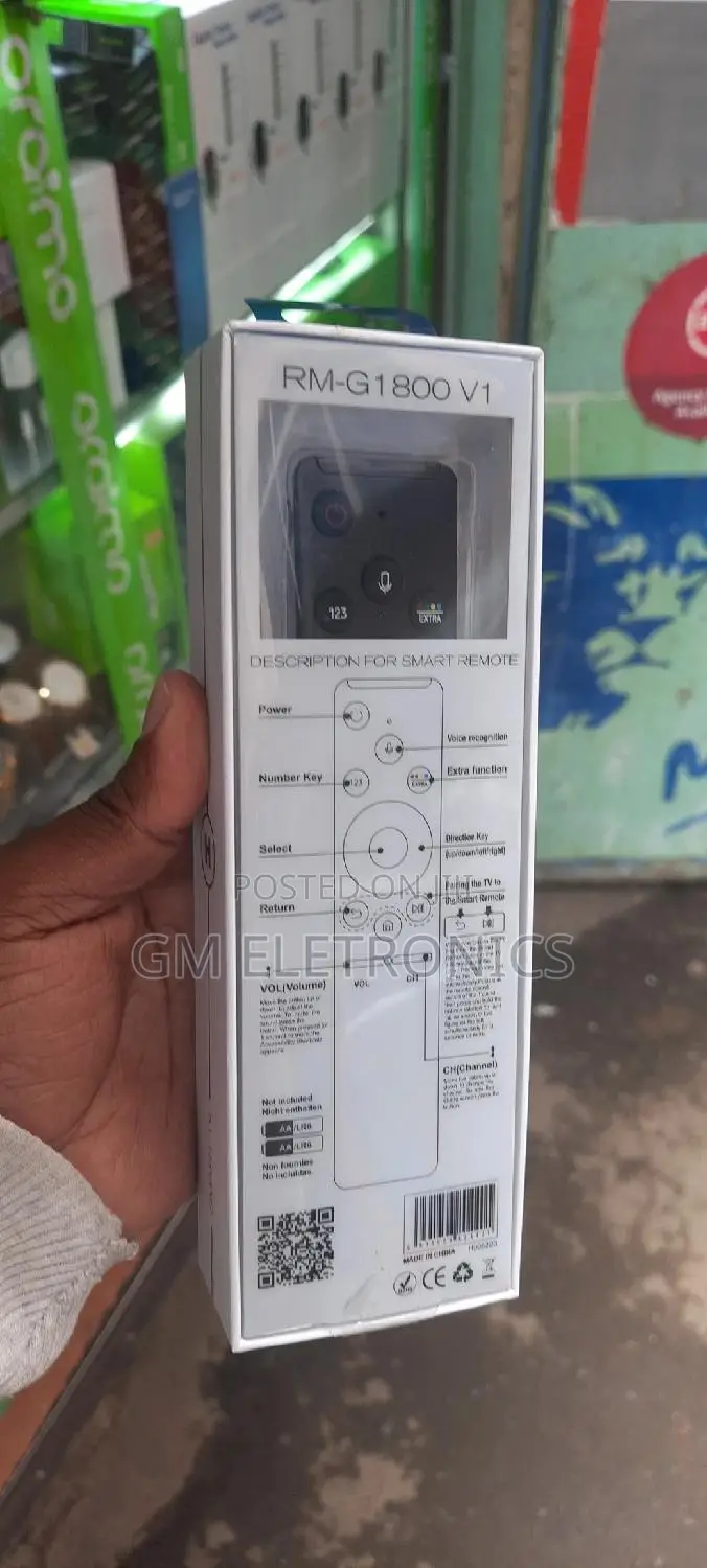 Samsung Rm-G1800 V1 Smart Tv Voice Control