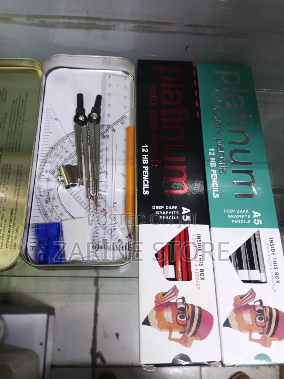 Mathematical Set 2pkts of Platinum Pencils