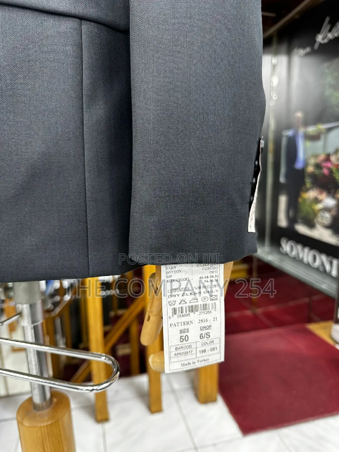 3 Piece Men's Designer Fashion Smart Official Suits