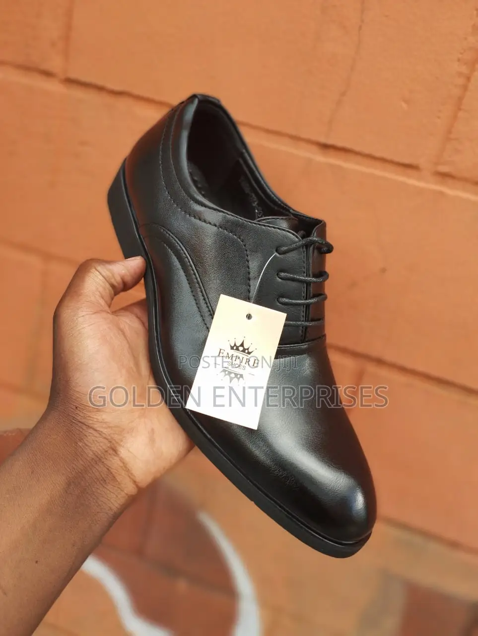 Black Empire Leather Official Shoes 39-45