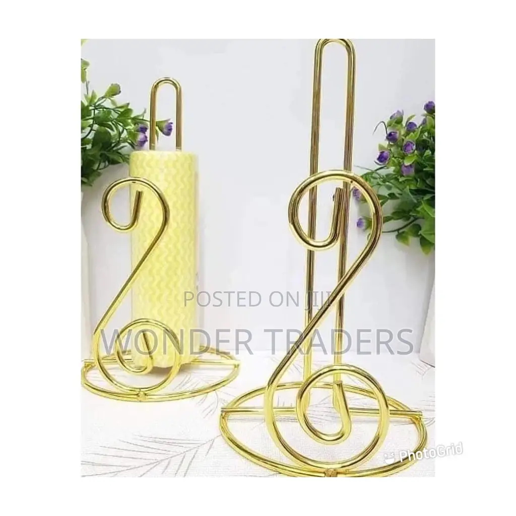 Tissue Holder - Golden Tissue Holder